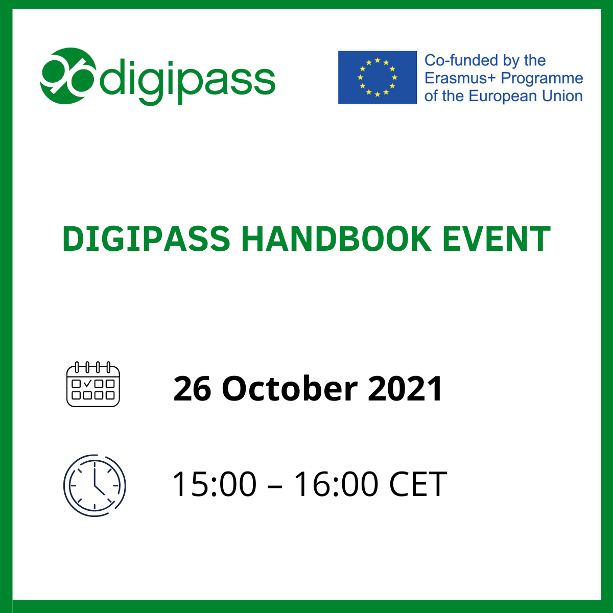 Digipass Handbook Event | Digipass